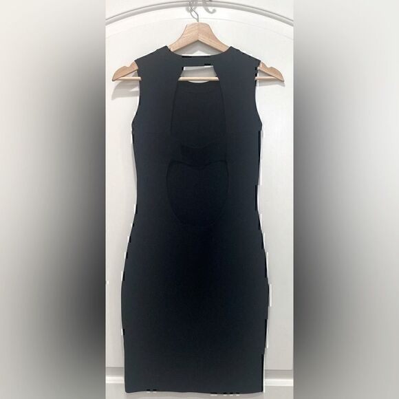NWOT ‘T’ by Alexander Wang Open-Back Knit Dress Size L - Picture 6 of 12